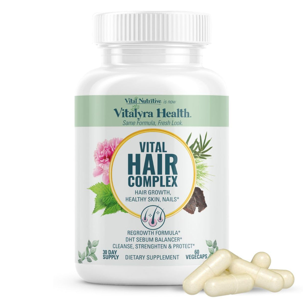 VITAL NUTRITIVE Complément Alimentaire Biotine 82g vue de face