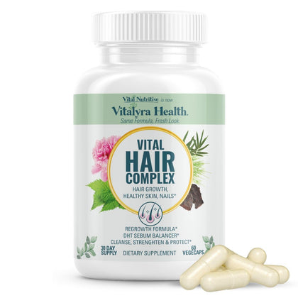 VITAL NUTRITIVE Complément Alimentaire Biotine 82g vue de face