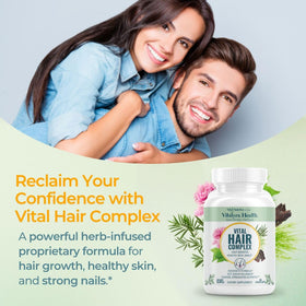 VITAL NUTRITIVE Complément Alimentaire Biotine emballage et capsules