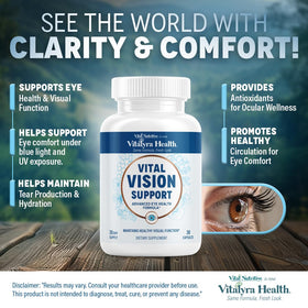 VITAL NUTRITIVE Complément Alimentaire Luteine 41g vue arrière
