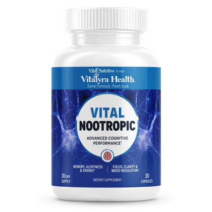 VITAL NUTRITIVE Complément Cérébral 12-en-1 vue de face