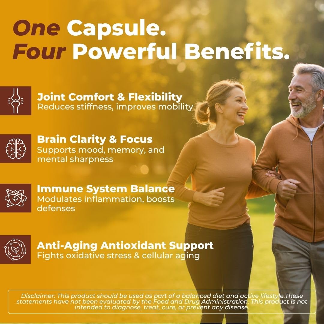 VITAL NUTRITIVE Curcuma Curcumine 655mg capsules avec étiquette