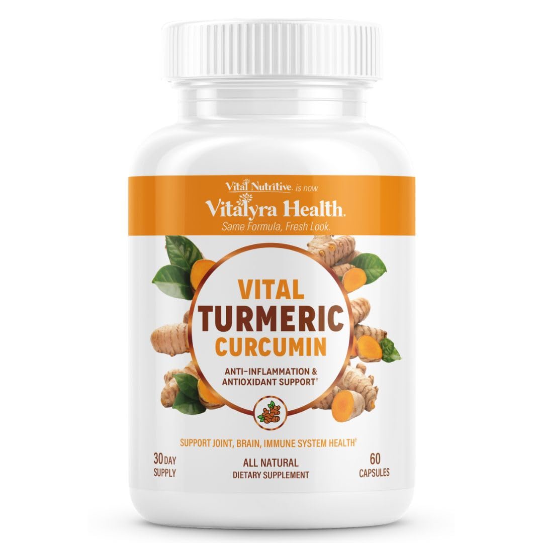 VITAL NUTRITIVE Curcuma Curcumine 655mg flacon avant