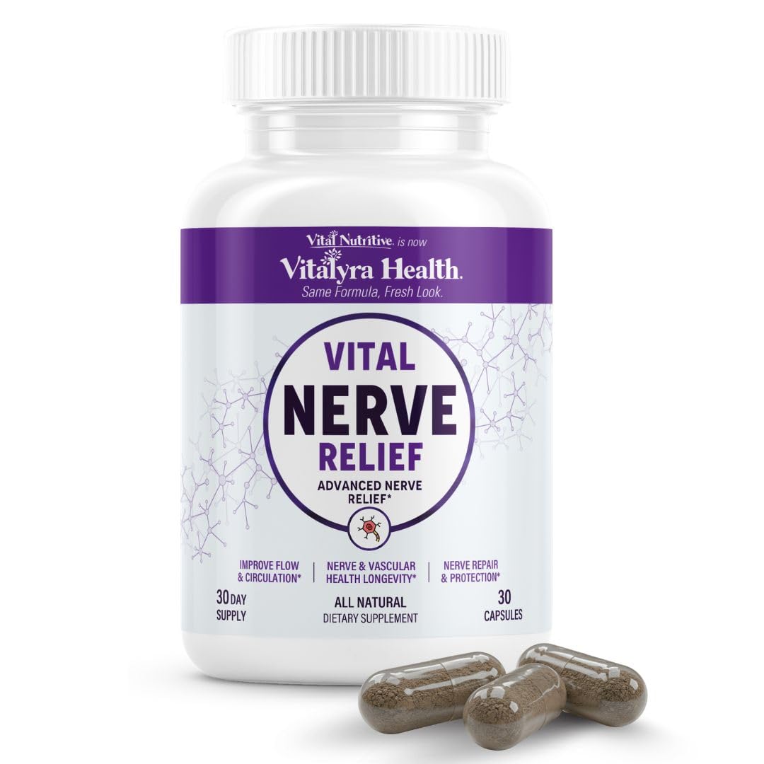 VITAL NUTRITIVE Nerve Support 32g boîte vue de face