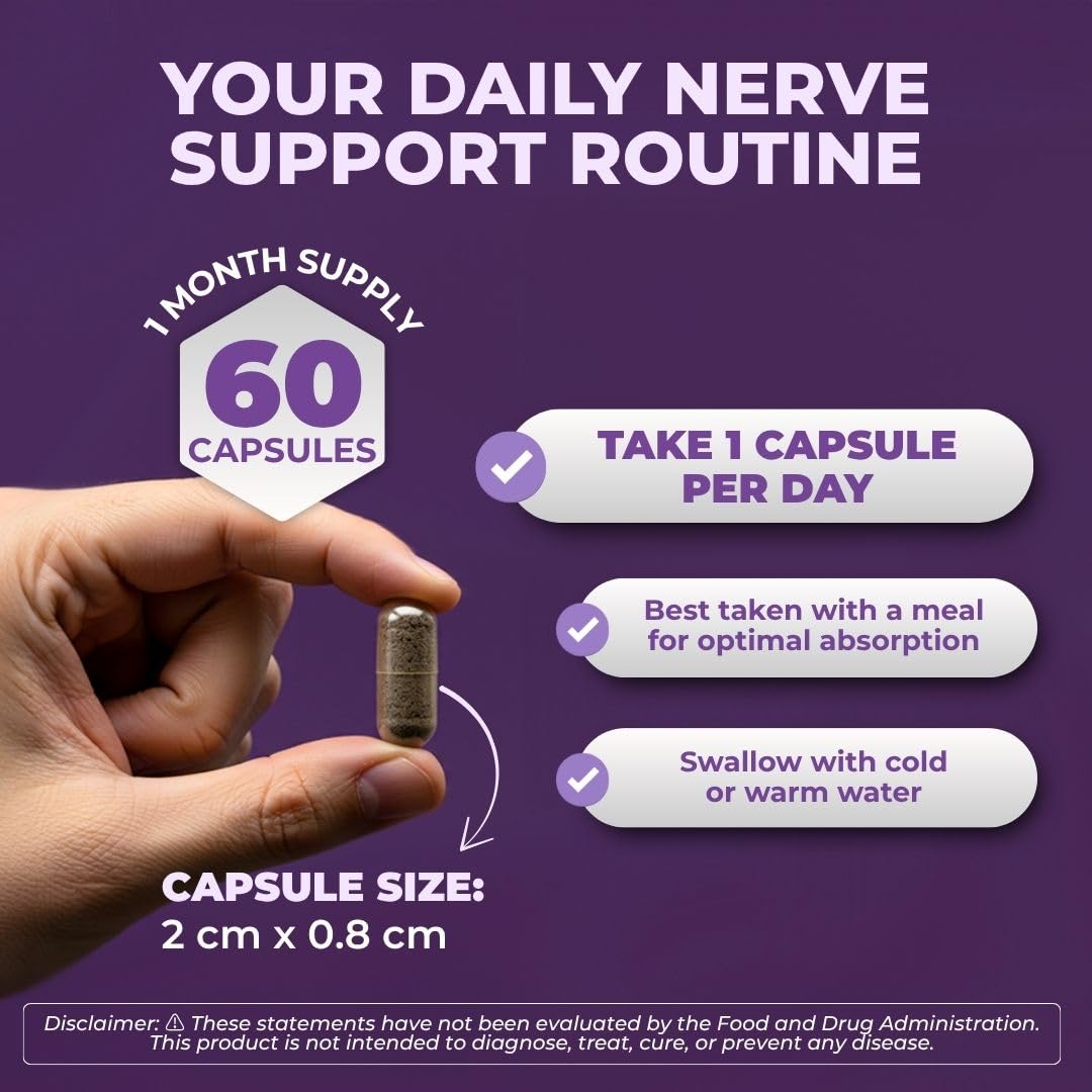 VITAL NUTRITIVE Soutien Nerveux bouteille avec dosage recommandé