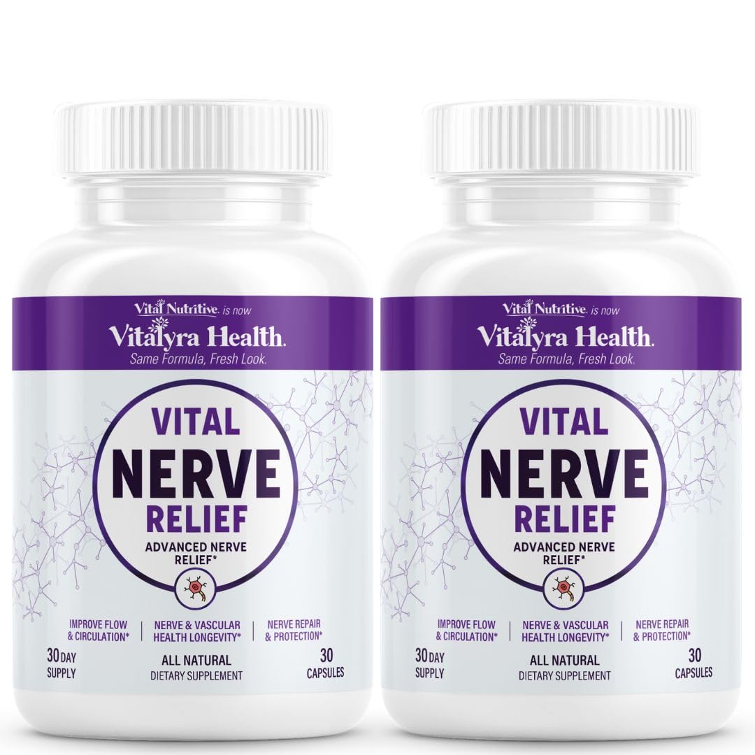 VITAL NUTRITIVE Soutien Nerveux bouteille vue avant avec étiquette
