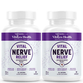 VITAL NUTRITIVE Soutien Nerveux bouteille vue avant avec étiquette