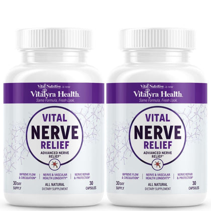 VITAL NUTRITIVE Soutien Nerveux bouteille vue avant avec étiquette