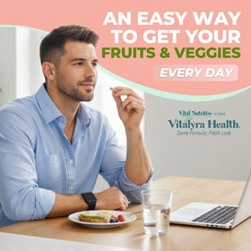 VITAL NUTRITIVE Super Fruits & Légumes capsules à l'intérieur