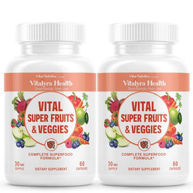 VITAL NUTRITIVE Super Fruits & Veggies 200g - vue de face