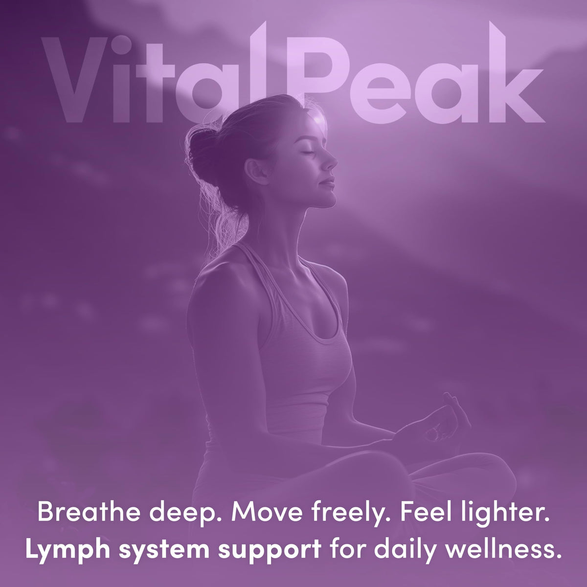 Vital Peak Lymph Peak complément alimentaire 141g en utilisation quotidienne