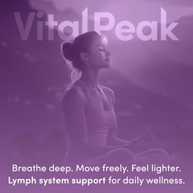 Vital Peak Lymph Peak complément alimentaire 141g en utilisation quotidienne