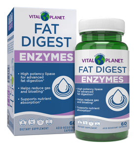 Vital Planet Fat daily 60 capsules vue de face