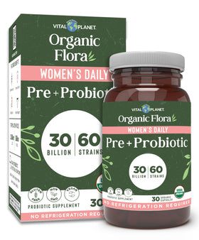 Vital Planet Probiotiques Femmes 30 capsules vue avant