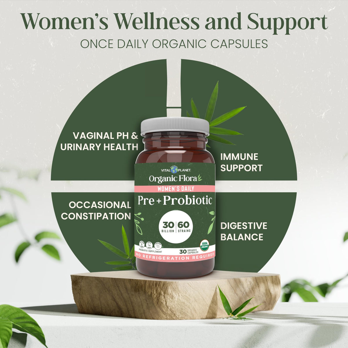 Vital Planet Probiotiques Femmes capsule individuelle
