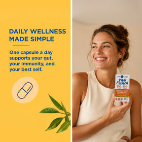 Vital Planet Vital Flora Probiotique - capsules individuelles