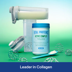 Vital Proteins Active Complex 390g vue de dos montrant les ingrédients