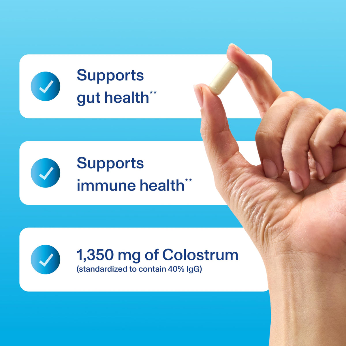 Vital Proteins Colostrum Bovine 90 Capsules emballage
