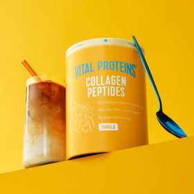 Vital Proteins Poudre de Collagène Peptides 771g Vanille, étiquette et détails