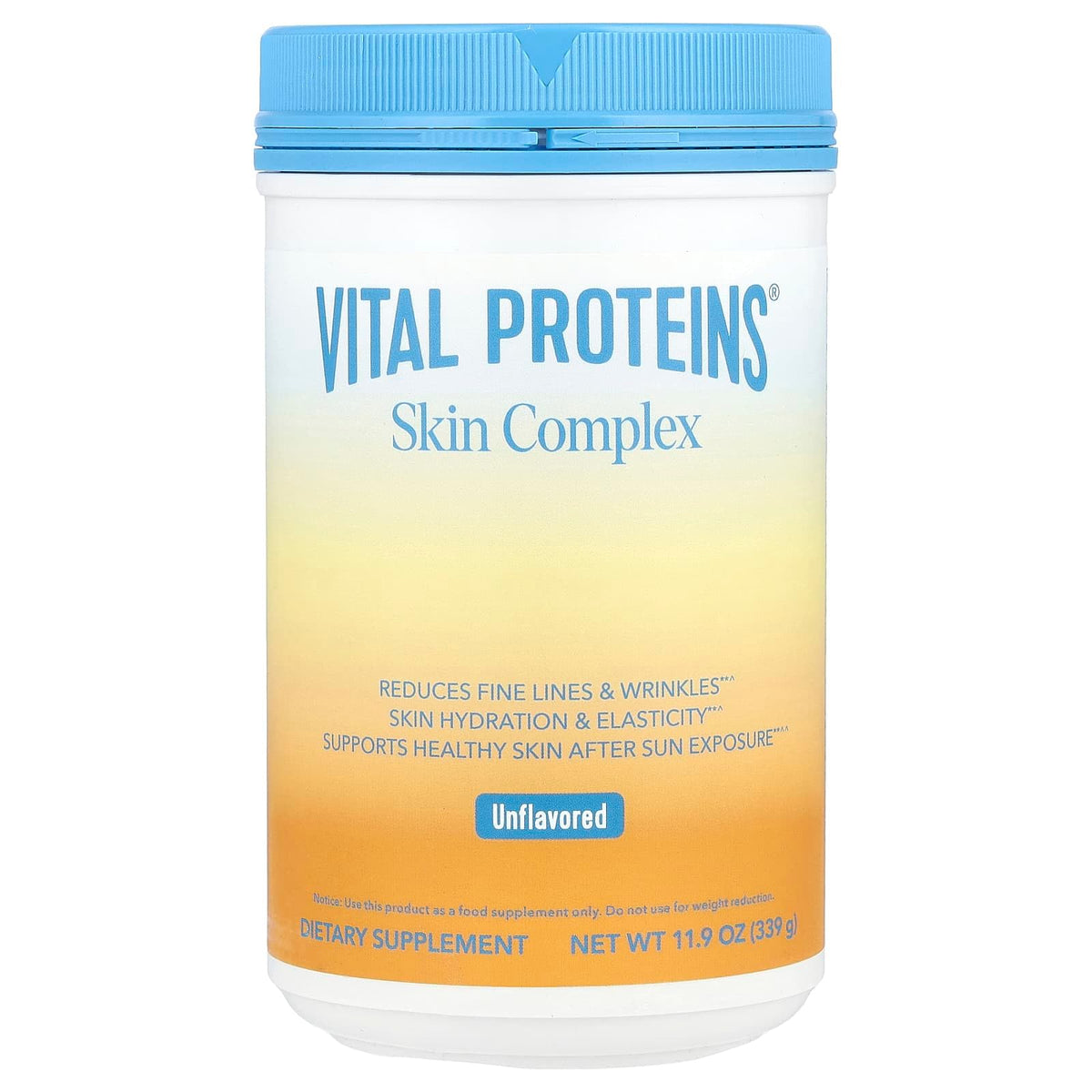 Vital Proteins Poudres de Collagène pour Femmes 408g, emballage avant