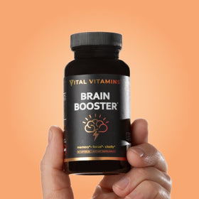 Vital Vitamins Complément Alimentaire Cerveau 30 Capsules, prise quotidienne