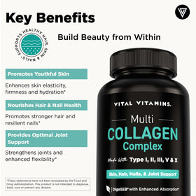 Vital Vitamins Complexe Multi Collagène 2-Pack emballage