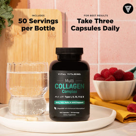 Vital Vitamins Complexe Multi Collagène 2-Pack ouvert