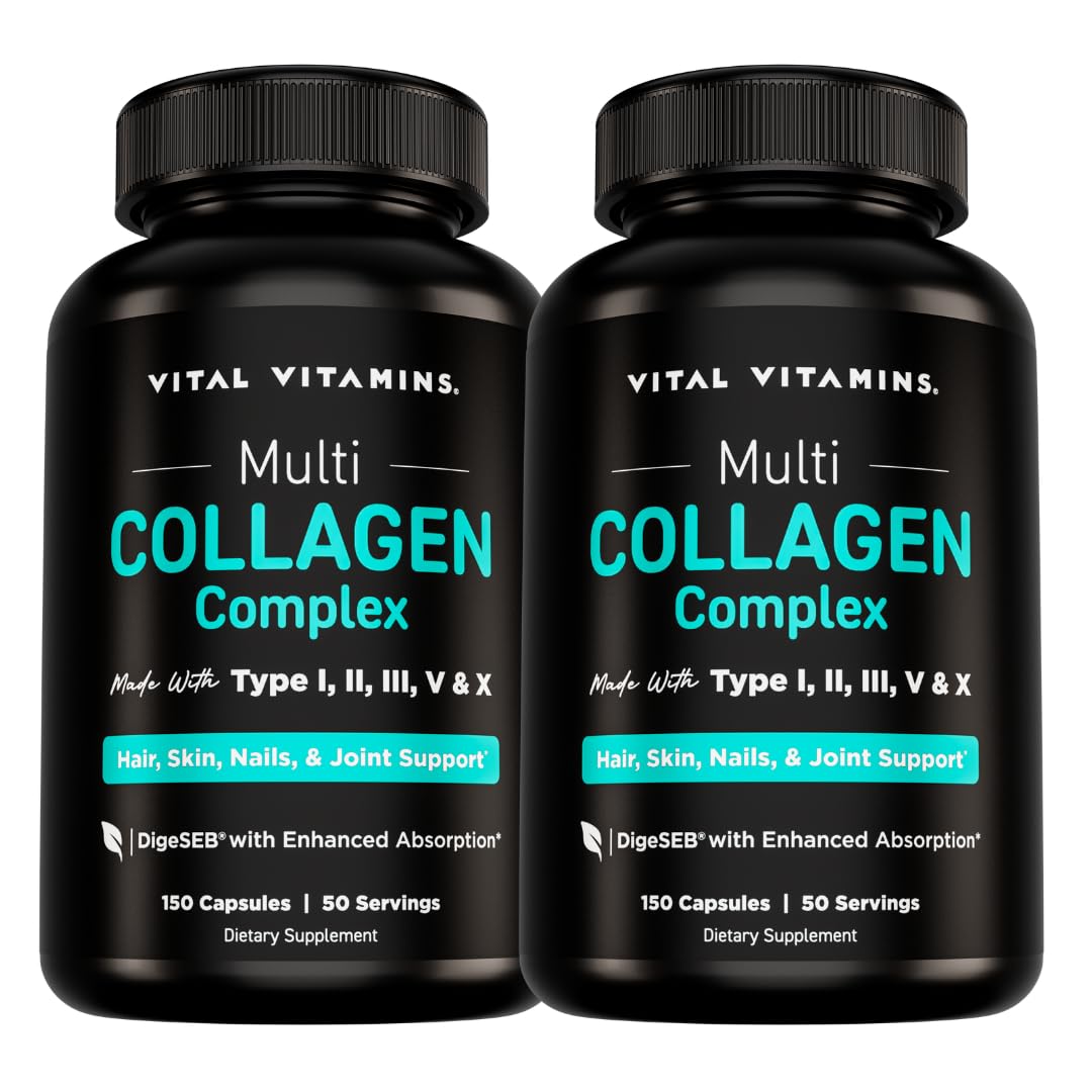 Vital Vitamins Complexe Multi Collagène 2-Pack vue de face