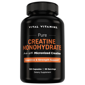 Vital Vitamins Créatine Monohydrate 3g Capsules - vue avant