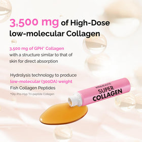 VITALBEAUTIE Super Collagen Drink 3 500 mg 25 ml ampoule côté