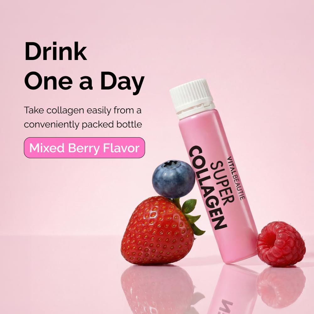VITALBEAUTIE Super Collagen Drink 3 500 mg affichage des ingrédients
