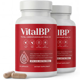 VitalBP Complément Alimentaire 2 Pack vue avant des flacons
