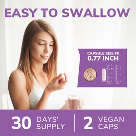Vitalibre Probiotiques pour Femmes avec ingrédients naturels
