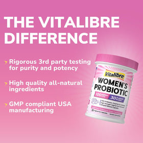 Vitalibre Probiotiques pour Femmes - présentation du produit