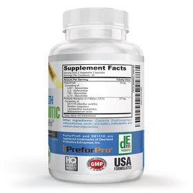 Vitalité Now! Probiotique Premium 4,4 milliards CFU, capsules sur fond blanc