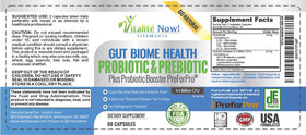 Vitalité Now! Probiotique Premium 4,4 milliards CFU, présentation des ingrédients