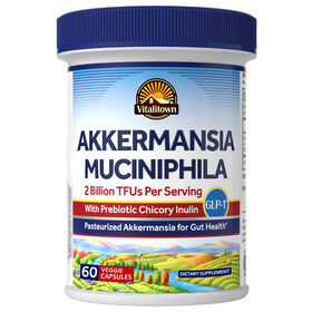 Vitalitown Akkermansia Probiotique GLP-1 60 capsules végétales vue de face