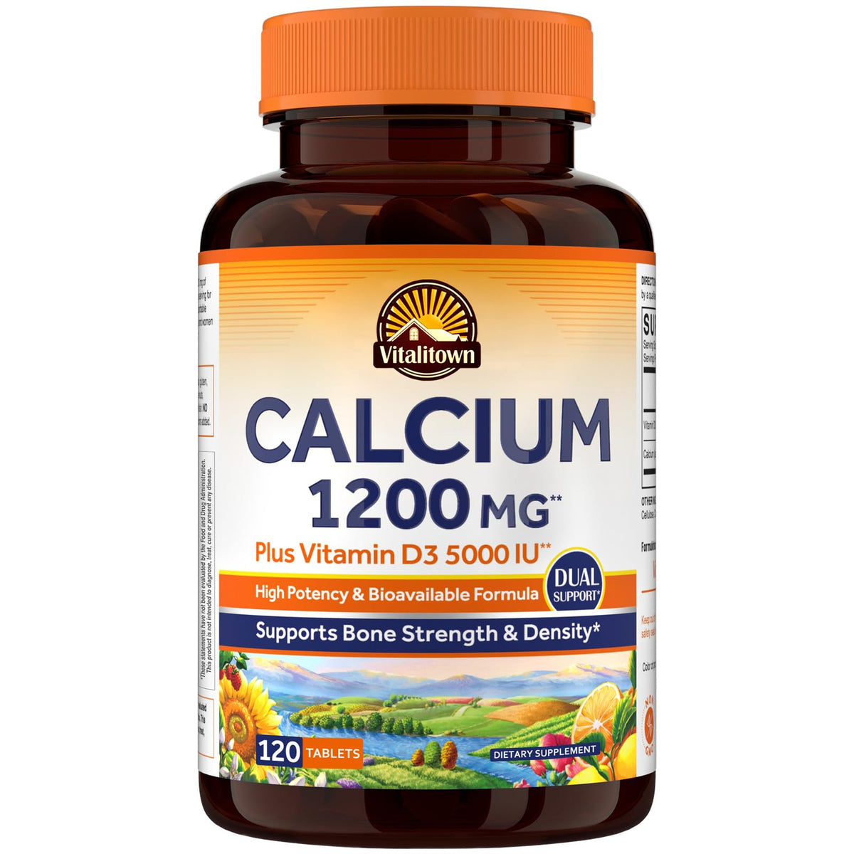 Vitalitown Calcium 1200 mg boîte avec 120 comprimés