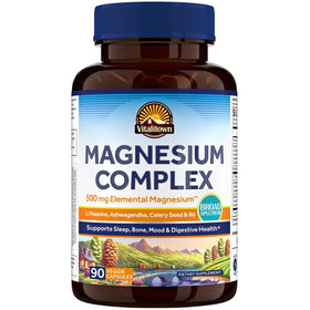 Vitalitown Magnésium Complexe 90 capsules végétales, vue avant