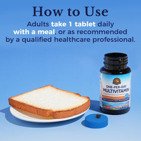 Vitalitown Multivitamine sur une table de cuisine
