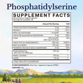 Vitalitown Phosphatidylserine 300mg dans un environnement de bureau