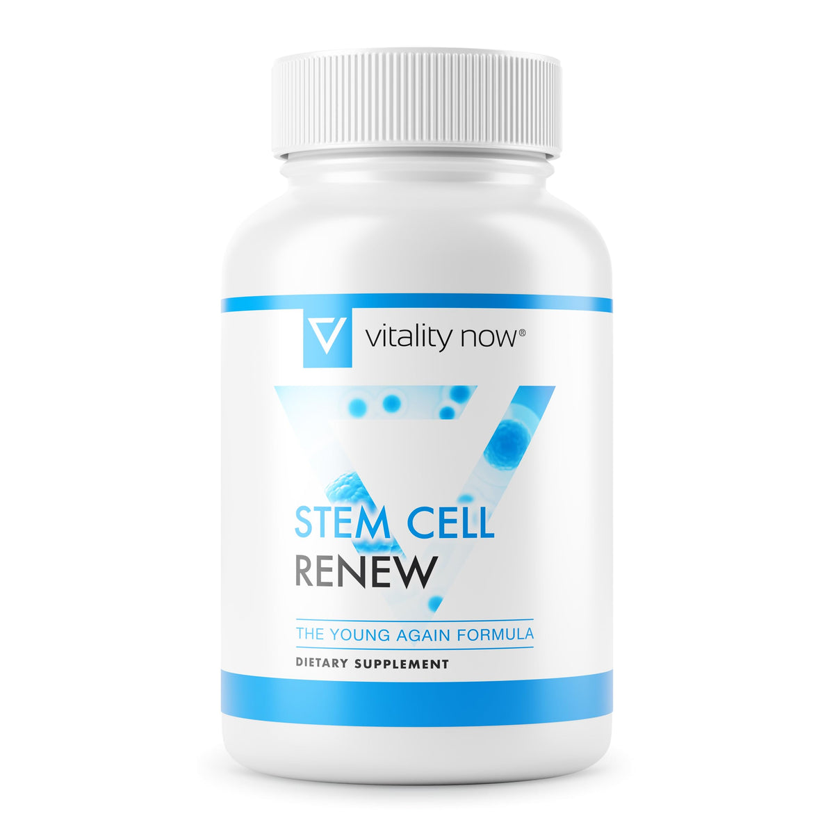 Vitality Now Complément Alimentaire Renouvellement Cellulaire 60 capsules vue avant