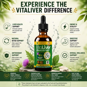 VitaLiver Rejuvica Health flacon avec compte-gouttes