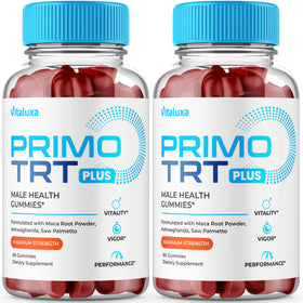 Vitaluxa Primo TRT Gummies 120 Ct vue avant