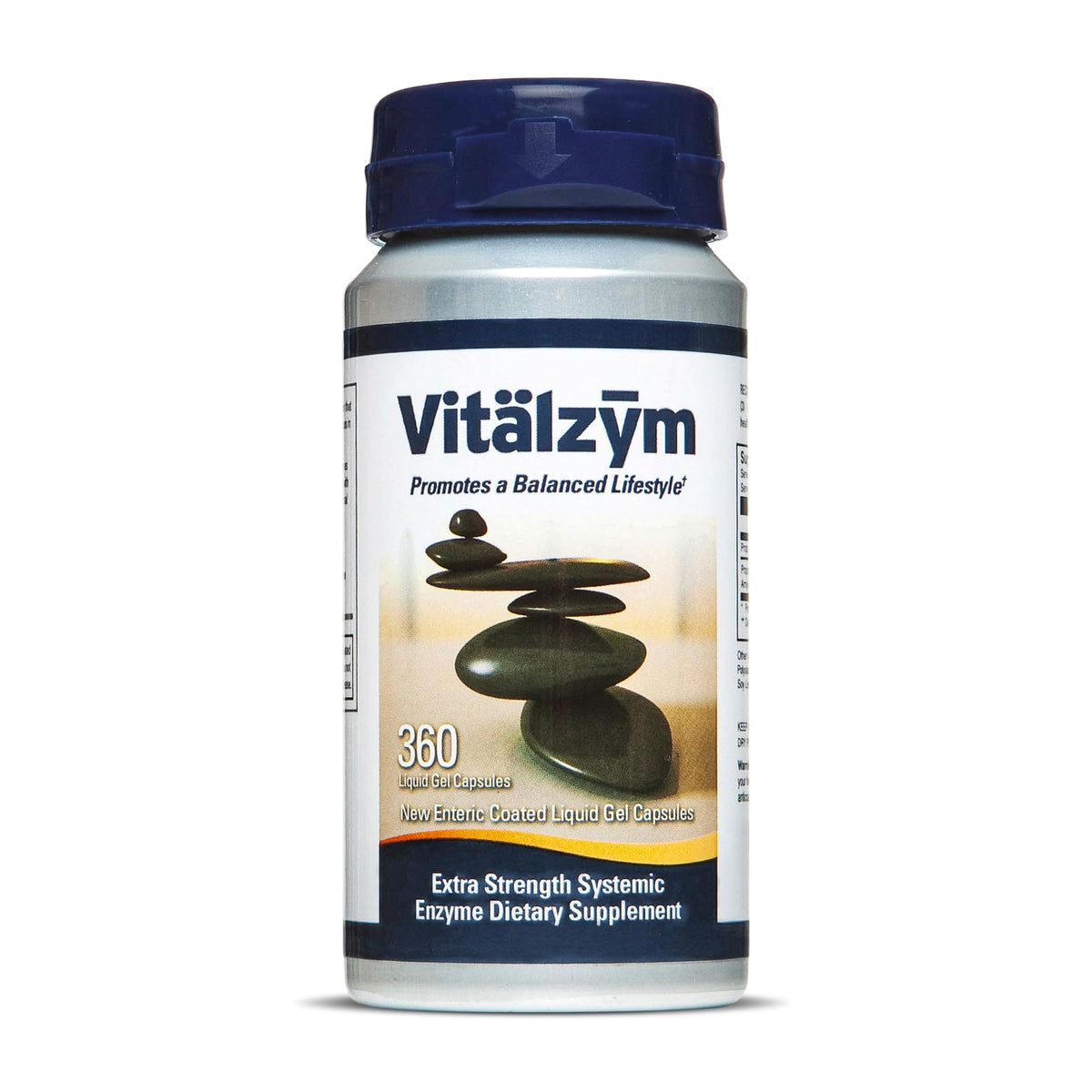 VITÄLZYM Vitalzym Enzymes 360 gélules liquides vue de face