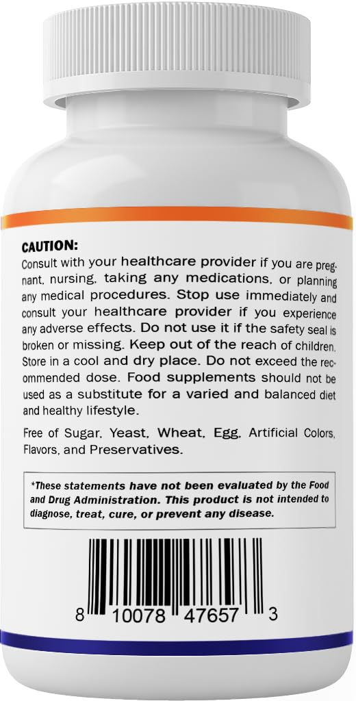 Vitamatic Acide Alpha-Lipoïque 1200mg détails sur la qualité