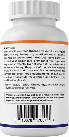 Vitamatic Acide Alpha-Lipoïque 1200mg détails sur la qualité