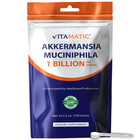 Vitamatic Akkermansia Muciniphila 100g poudre en sachet