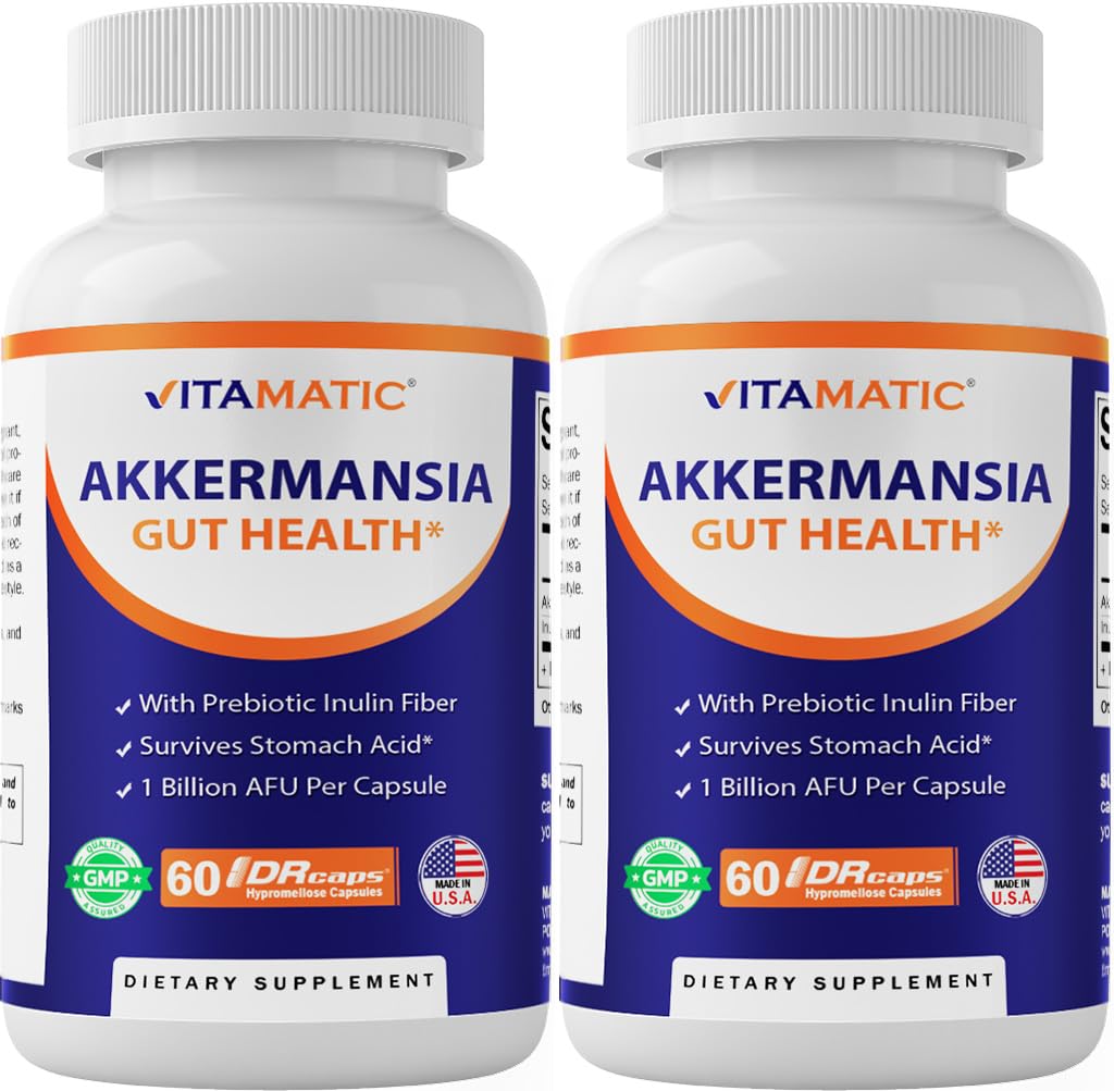 Vitamatic Akkermansia Muciniphila 60 capsules vue de face