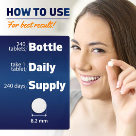 Vitamatic Boron Chélaté 10mg - étiquette avec informations